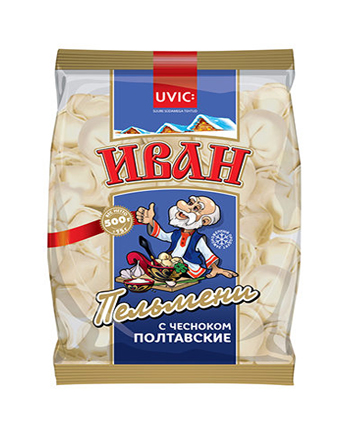 IVAN pelmeenid “Poltavskie” (küüslauguga)